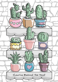 Cactus Behind the Wall