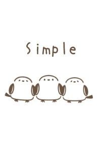 Simple Shimaenaga.