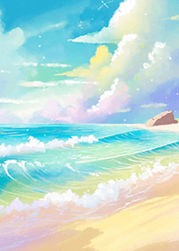 Beautiful real scenery(Summer-850)