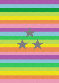 Simple rainbow star