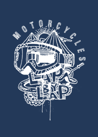LAP BY LAP / off-road bike Navy