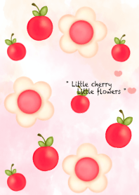 Cute sweet cherry & flowers 11