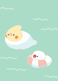 Okame with buncho