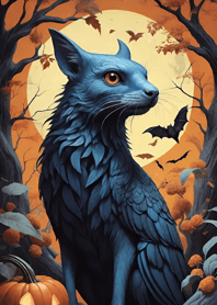 Halloween small animals 839Bd1