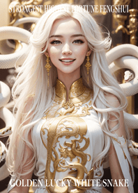 Golden Lucky White Snake 83