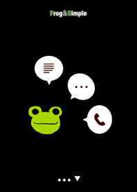 Frog&Simple Black by rororoko