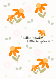 Little orange flowers 8