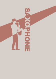 sax. playing Orchid WHT