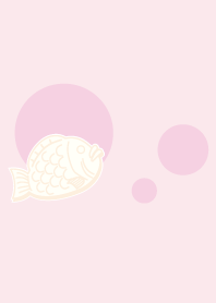 I love white Taiyaki, simple pink