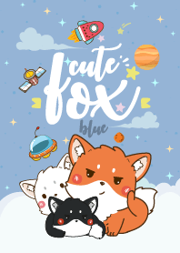 Fox Lovely Galaxy Blue
