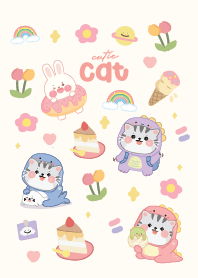 แมวน่ารัก มินิมอล :D