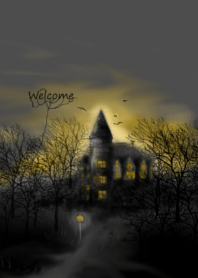 welcome halloween party