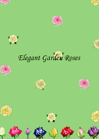 Elegant Garden Roses