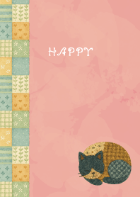 Cat Stuffed03 on light pink