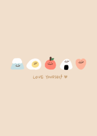 Smiling apple