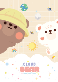 Bear Cute Cloud Kawaii