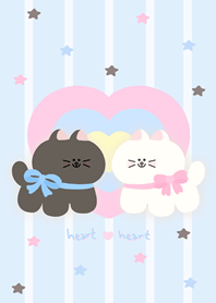 meow heart to heart (blue ver.)