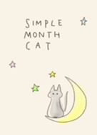 simple Month Cat beige