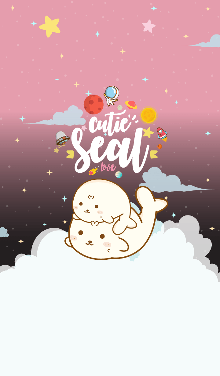 Seal Cutie Galaxy Blackpink