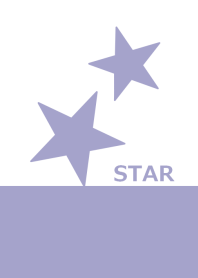 Simple and blue star from japan