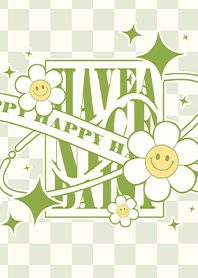 Have a Nice Daisy -  Green 03
