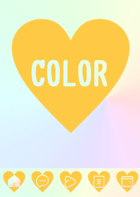 yellow color rainbow  F18