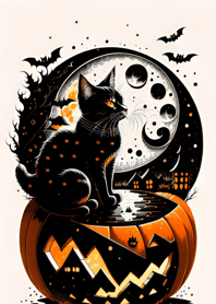 halloween cat 89Da7d