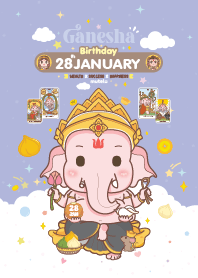 Ganesha x January 28 Birthday