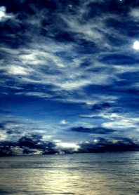 夜の月 月の海 #DkM_21。