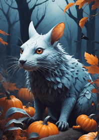 Halloween small animals D4D9e2