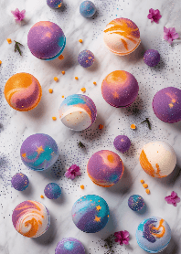 Galaxy Bath Bombs 3