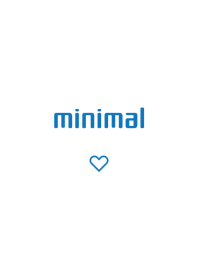 Minimal A type <White&Blue>