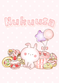 ぬくうさ♡スイーツといっしょ