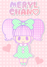Pastel color of MERYL-CHAN.