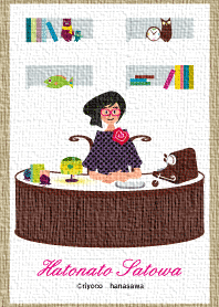 猫とメガネと女の子【月夜の船】