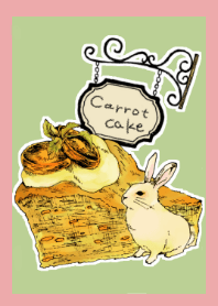 Rabbit&carrot cake