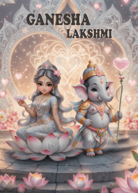พระพิฆเนศ พระแม่ลักษมี:ร่ำรวย,มั่งคั่ง