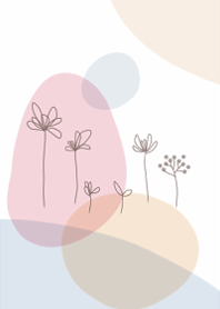 Adult cute simple flowers.12