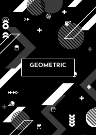 Geometric Black & Gray