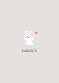 Rabbits2 carrot [greige]