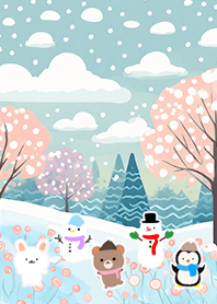 Kawaii scandinavian style(Winter-623)