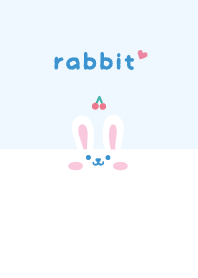 Rabbits. Cherry - Blue