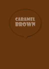 Love Caramel Brown Button Theme V.4