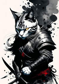 水墨猫武士 1314ab