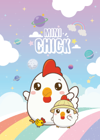 กุ๊กไก่ ท้องฟ้าสายรุ้ง ลาเวนเดอร์