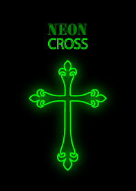 Neon cross green version