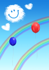 Cloud Smile & Double Rainbow