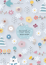 blue Snow and flower weather 15_2