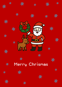 สวัสดี คริสต์มาส(สีแดง)