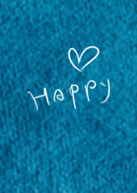 happy (simple blue)